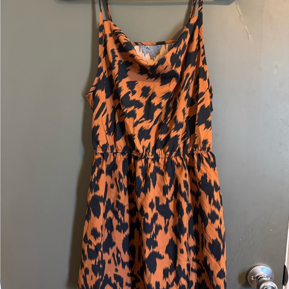 Bold Animal Print Dress